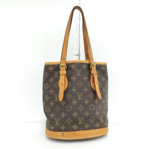 【中古】LOUIS VUITTON バケット PM トートバッグ モノグラム M42238