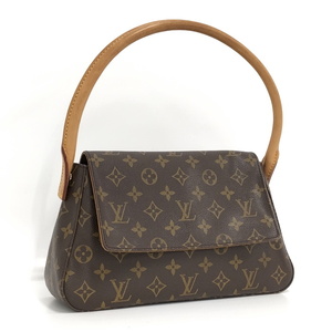 【中古】LOUIS VUITTON ミニルーピング ハンドバッグ モノグラム M51147