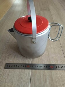  aluminium pot кухонная утварь кастрюля ko ад ... чайник кухонная утварь горячая вода ... подвешивание ниже ручная сумка струна имеется retro pop Vintage подлинная вещь спальное место в транспортном средстве втулка craft 