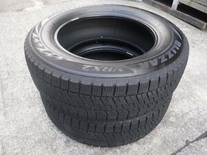 【K541】スタッドレスタイヤ2本 205/65R16 BRIDGESTONE ブリヂストン ブリザック VRX2 2021年 中古 ◆◆個人宅配達不可◆◆