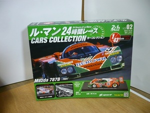 hachette　ル・マン 24時間レース マツダ787B　1/43 Scale　 QY^ko