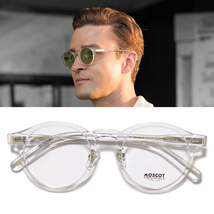 新品未使用☆ MOSCOT モスコット MILTZEN ミルゼン クリングスパッド鼻当て付き ボストン眼鏡 メガネ サングラス クリスタル クリア_画像1