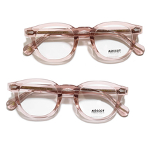 新品未使用☆ MOSCOT モスコット LEMTOSH レムトッシュ ウェリントン眼鏡 メガネ blush ブラッシュ クリアピンク 46-24_画像3