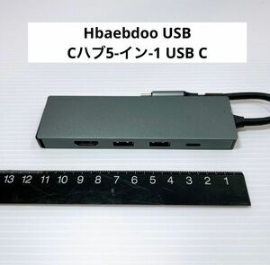一点限り♪ USB C ハブ アダプタ 5-in-1 マルチポート Type-C ハブ USB-C Type-C