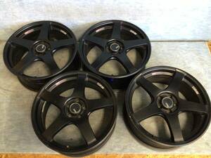 SSR GTV01 18インチ7.5J PCD100/5H ４本セット