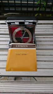 CITIZEN アナログ手巻き置時計