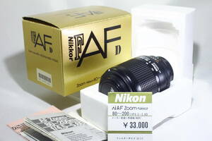 B541◆元箱あり/美品◆ Nikon ニコン AF NIKKOR 80-200mm F4.5-5.6D