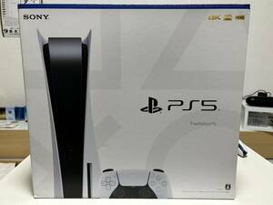 1円スタ〜SONY ソニー PlayStation5 本体 ディスクドライブ搭載モデル 825GB【CFI-1200A01】動作品 美品 おまけ付き