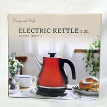 D◎新品 未開封 電気ケトル DS.8694 ELECTRIC KETTLE 1.2L◎質屋・リサイクルマート宇部店_画像1