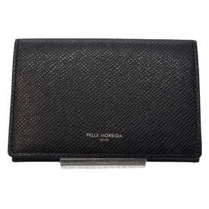 D!PELLE MORBIDAperemo ruby da card-case Barca pmo-ba305 black black cow leather type pushed .