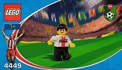 LEGO 4449　レゴブロックスポーツサッカーミニフィグ廃盤品