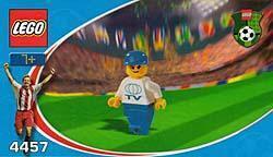 Lego 4457 Lego Block Sports Soccer Fig Fig