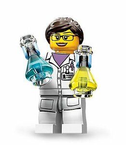 LEGO Scientist　レゴブロックミニフィギュアシリーズミニフィグ廃盤品