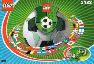 LEGO 3422　レゴブロックスポーツサッカー廃盤品