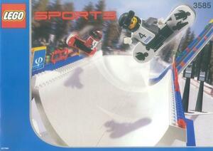 LEGO 3585 LEGO Block Sports Sports Snowboard прекращен