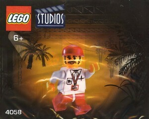 LEGO 4058 LEGO Block Studio Studio Mini Fig Cocola прекращена