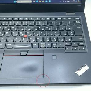 【第8世代Corei5】Lenovo Thinkpad L380 メモリ8G SSD256GB Windows11【ジャンク扱い】②の画像3