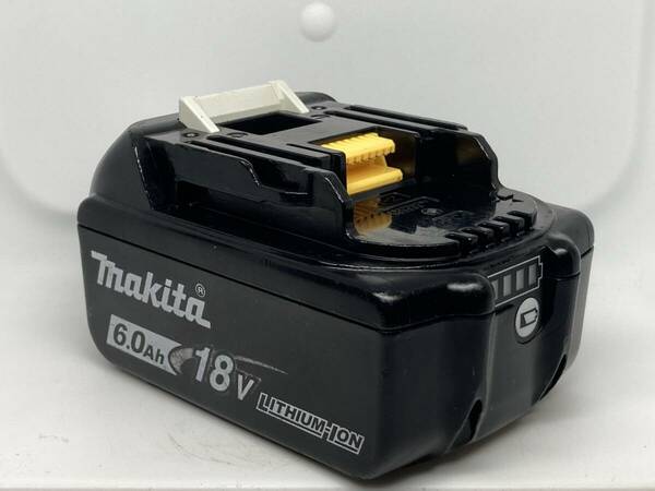 【送料0】純正！マキタ バッテリー 18v 6.0Ah【BL1860B】残量表示あり　税無　 Makita 　/1789