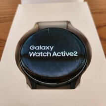 Galaxy Watch Active2 44mm Black SM-R820NSKAXJP スマートウォッチ ウェアラブルウォッチ samsung Stainless steel 戻るボタン不作動_画像2