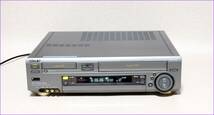 SONY Hi8/S-VHS Wデッキ 【 WV-ST1 】 CD版説保証付完動美品_画像1