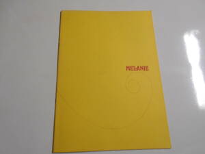 サイン パンフレット プログラム メラニー ソフィカ サフカ Melanie Anne Safka 1972年 japan programbook 心の扉をあけよう Brand New Key