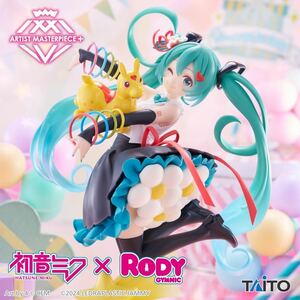 在庫3【新品未開封】初音ミク×Rody　AMP＋ フィギュア 39／サンキューver. / HATSUNE MIKU FIGURE thank you ver.