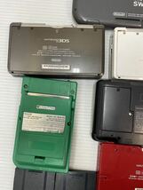 任天堂 Switch 3DS DS Lite GAMEBOY ポケット 等含む ゲーム機10点セット 1部カセット付き 動作未確認 格安売り切り_画像3