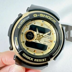 A2403-5-1　１円スタート 　不動品　ジャンク　クオーツ　CASIO　G-SHOCK　メンズ腕時計　ゴールド