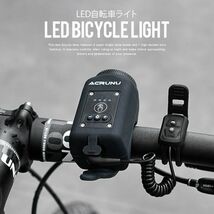 LED自転車ライト 1000ルーメン 4つ調光モード シリコン製 電池インジケーター付き IPX5防水雨天時使用 液晶画面電池残量表示 取り付け簡単_画像2