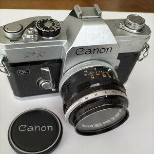 アンティーク、レトロなキャノン一眼レフカメラ、Canon FTです