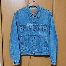 Levis リーバイス デニムジャケット Gジャン 70506-0217 サード フォース USA製 38 90s 90年代 70505 3rd_画像1