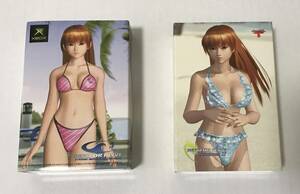 XBOX Dead or Alive Extreme beach volleyball playing cards 2 kind 