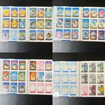 208枚 セミコンプ セット ポケモン ずかんカード 上巻 下巻 AG カードダス 専用ファイル pokemon zukancard carddass_画像7