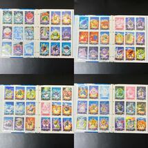 208枚 セミコンプ セット ポケモン ずかんカード 上巻 下巻 AG カードダス 専用ファイル pokemon zukancard carddass_画像6