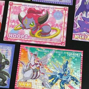 ８枚 ポケモン ブロマイドガム カード 劇場 XY フーパ レックウザ アルセウス ギラティナ ディアルガ パルキア pokemon cardの画像5