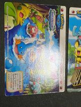 3種 ポケモン ポケパーク 2005 ずかんカード カードダス パズルカード アドベンチャーカード POKEMON ZUKANCARD CARDDASS ADVENTURE CARD_画像2