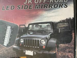 JK Wrangler LED after market side mirror unused 