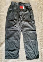 試着のみ ナンガ NANGA タキビリップストップフィールドパンツ NW2211-1I222 BLK メンズ M 難燃性素材 タグ付き ロゴ入ベルト付 軽量 _画像1