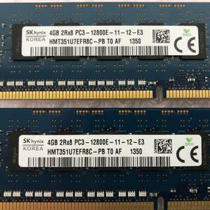 SK hynix PC3-12800E ワークステーション用 DDR3 SDRAM ECC 4GB×4 16GB 【KY00299】の画像4