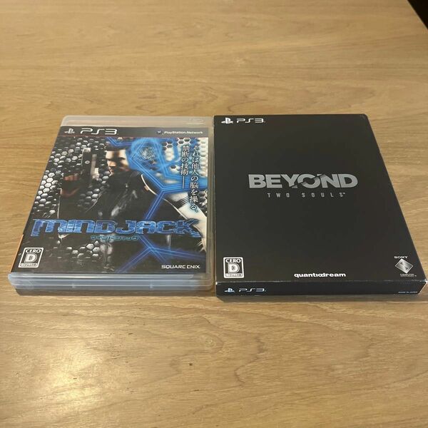 PS3のソフト2本（・マインドジャック　・BEYOND : Two Souls）　