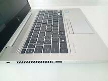 HP EliteBook 830 G5 (Core i5-7200U@2.5GHz/メモリ8GB/SSD 256GB/13.3インチ 解像度:1920×1080) キーボード破損あり_画像5