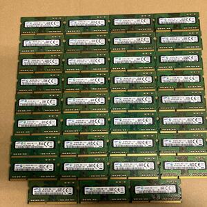 Y160 SAMSUNG ノートPCメモリ 4GB 1Rx8 PC3L-12800S 35枚
