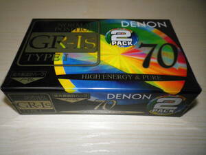 ☆★『DENONカセットテープ GR-ⅠS70 2Pパック』★☆