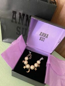 ANNA SUI パールブレスレット・リボン・星・月