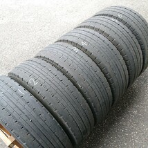 955☆6本 2021年製 センター約6ミリ 225/75R16 118/116N LT ダンロップ エナセーブ SPLT50M _画像1