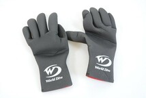 World Dive ダイビング ウィンターグローブ 裏起毛 2.5mm XSサイズ［Glove-240203MS］_画像1