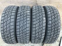 スチールホイール 13インチ 4J PCD100 4穴 ET約43 ハブ径56 グッドイヤー ICENAVI6 155/65R13 19年製 4本_画像6