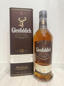 送料無料 グレンフィディック 18年 新品未開栓箱付 700ml 40% シングルモルト スコッチウイスキー Glenfiddich 18YO SMALL BATCH RESERVE