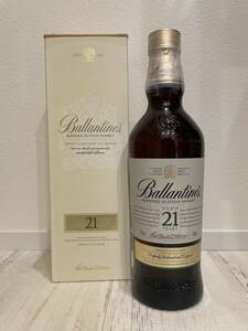 送料無料 バランタイン 21年 ブレンデッド スコッチ ウイスキー 新品未開栓箱付 700ml 40% BALLANTINE'S 21YO BLENDED SCOTCH WHISKY