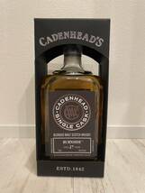 送料無料 バーンサイド 27年 1991 ケイデンヘッド カスクストレングス Y's CASK バルヴェニー 新品 700ml 42.2% CADENHEAD BURNSIDE 27YO _画像1